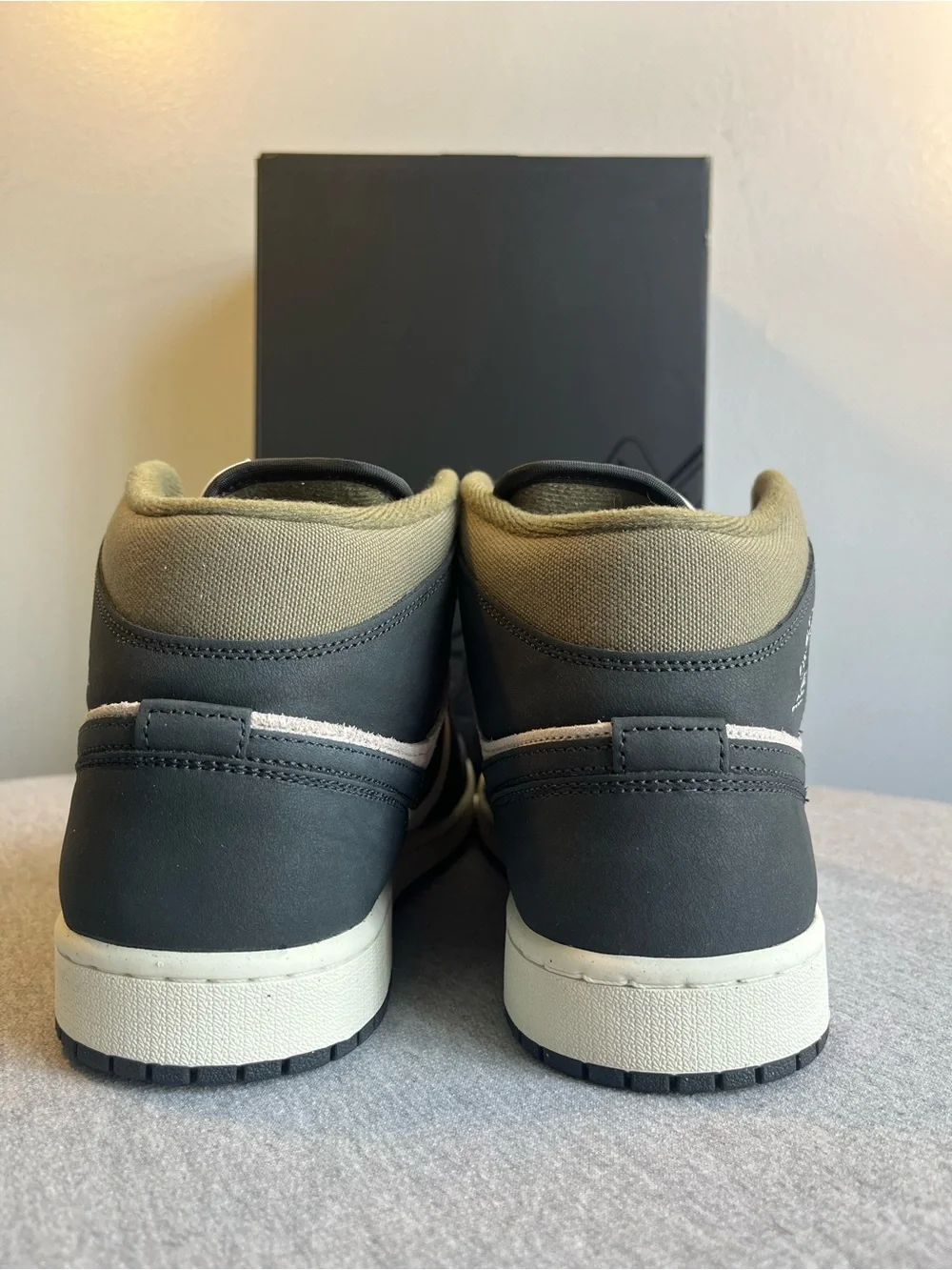 Nike Air Jordan 1 Mid SE Off Orewood Brown Off Noir Men’s Size 11 HV4091-102
